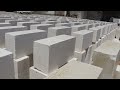 Lightweight Foam Concrete Blocks | Amazing Process of Making Foam Concrete Blocks Production Factory