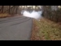 Turbo mustang burnout