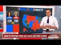Watch: Steve Kornacki breaks down Kamala Harris' starting point in polls as race reboots
