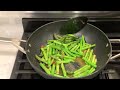 Delicious Pan Seared Salmon Sauteed Asparagus, Easy to Make Recipe Cook at Home (English Subtitles)