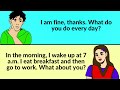 English Speaking Practice: Common Conversations for ESL Students ✅