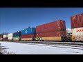 Winter Wonderland Railfanning on the BNSF Seligman Subdivision