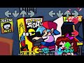 Friday Night Funkin' VS Pac-Man V2 FULL WEEK + Cutscenes (Arcade World/Ghostly Adventures) (FNF Mod)