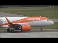 Easyjet Airbus A320 NEO Landing and Take off at Luton Airport, G-UZHB