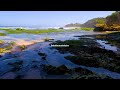 4K Ultra HD. Relaxing Ocean Wave Water Sounds