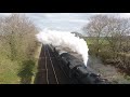 45231 Sherwood Forester passes through the Shropshire Countryside, near Prees. 2/4/21. 1Z30