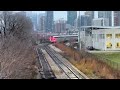 Amtrak and Metra Action at 18th Street in Chicago!