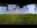 Mind-Blowing 360° Drone Footage Over Scottish Castle Ruins