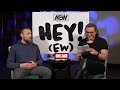 Bryan Danielson Defends His Life Choices | Hey! (EW), 4/2/23