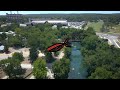 Comal River, New Braunfels 4K Drone (Landa Falls to Tube Chute) #Comal