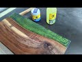 How To Remove Air Bubbles From Epoxy Resin - You Can Fix This #woodworking