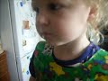 Lily in the kitchen.AVI