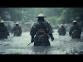 Finding Peace in the Rain - Samurai Meditation music - Soothing Flute Music to Reduce Stress