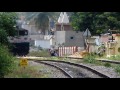 Epic honking & TRACK SOUNDS at Crossover part 1: Indian Railway