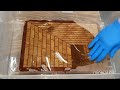 3D effect brick wall end grain cutting board