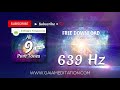 All 9 Solfeggio Frequencies | Pure Tone (30 minutes)