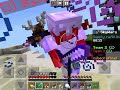 Playing Skywars with my best friend