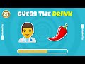 Guess The DRINK By Emoji? Emoji Quiz 🍸🧋| Quizmaster