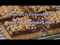 Toffee Bars Recipe Demonstration - Joyofbaking.com
