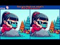 Spot the Difference Game | Find 3 Differences in 90 Seconds | Puzzle
