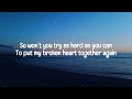 It's Not Goodbye - Laura Pausini (Lyrics Video)