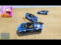 Jeffy Jumps CRAZY FAN GIRL Cars Across The Entire GTA 5 Map!