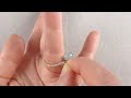 Flower Beaded Ring Tutorial: How to make Easy Beaded Rings