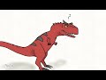 Leo the Carnotaurus animation