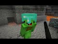 JJ Became an ENDERMAN and Pranked Mikey With a Morph Mod in Minecraft - Maizen JJ and Mikey