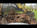 Yanmar VIO 35 Digging Stump Real Time