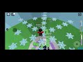 Playing Roblox tower of jump!