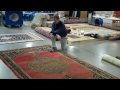 WATCH AS WE WASH AN ANTIQUE RUG!