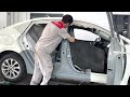 Nissan SYLPHY Side Collision: Restoring to Factory Standards！