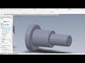 Creating a sketch fillet and feature base fillets in Solidworks
