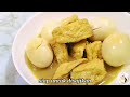 RESEP DAN CARA MEMBUAT TERIK TAHU TELUR. MASAKAN KHAS JAWA.