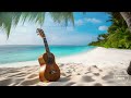 Under The Palm Tree 🥥 🌴 Relaxing Tropical Music with Sounds of the Ocean 🔊