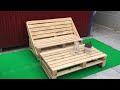 Magical Creations from Wooden Pallets - Pallet Sofa Set for Outdoor Space