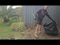 DISASTER of a backyard gets MASSIVE clean up - part 6 | OVERGROWN garden beds EVERYWHERE!