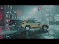 NYC Night Flash Flood Warning - Times Square, New York 4K
