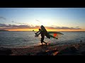 Marine Park Sunset Timelapse - Bellingham, Washington
