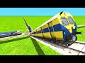 FIVE CRYZIY TRAINS VS ROUND SHAPED RAILWAY TRACKS & TRACK THAT LOOKS A SHACK|Train simulator 2024|