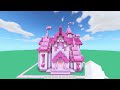 💖Minecraft But I Can Only Build With PINK