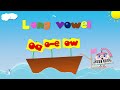 Long Vowel Letter o - oa/o-e/ow - English4abc - Phonics song