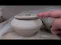 Let's try making pottery jars (with lids!) and figure drawing challenge! | art vlog