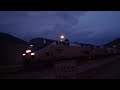 Ex SP/Union Pacific Train Hauling Explosives and Ammunition With a meet with Amtrak 51