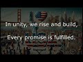 I Love The USA - Country Anthem [Lyric Video] - Eagle Wing (July 4th Anthem)