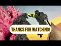 Godzilla X Kong: Th New Empire | Egypt Battle |Stop Motion Animation