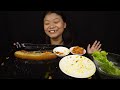 Eating 2kg Braised Pork Meat & Eggs, Eating Kimchi, Noodles & Pork Meat, Nepali Mukbang, Eating Show