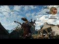 I was trying to jump over a fence in witcher 3 and this happened........