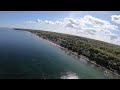 FPV/UAV summer flight over the sea